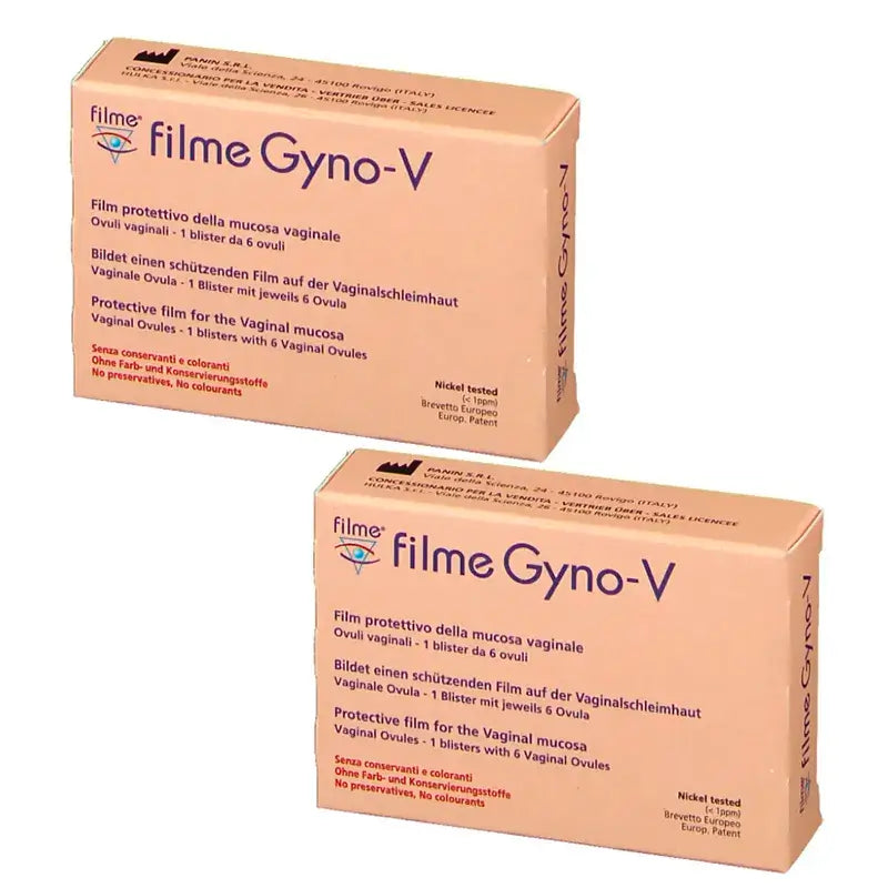 Filme Gyno-V Pack 2 x 6 Eggs