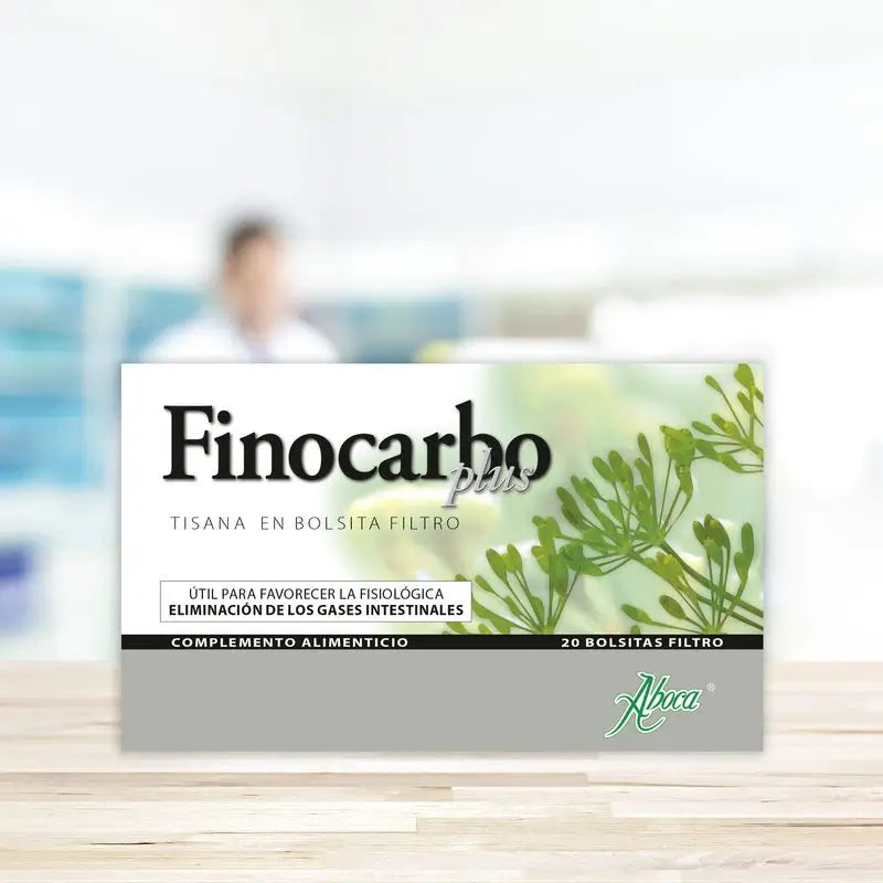 Aboca Finocarbo Plus Tisane Digestion, 20 Sachets