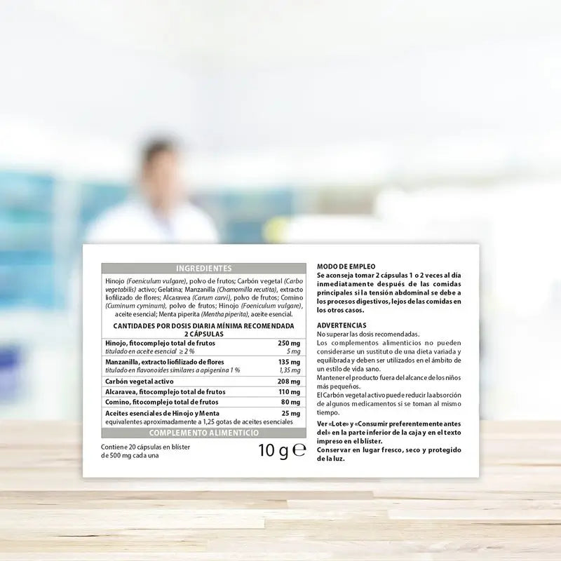 Aboca Finocarbo Plus Tisane Digestion, 20 Sachets