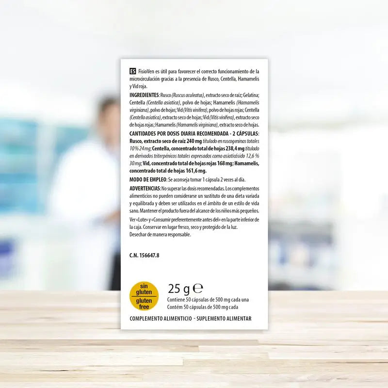 Aboca Fisioven, 50 Capsules