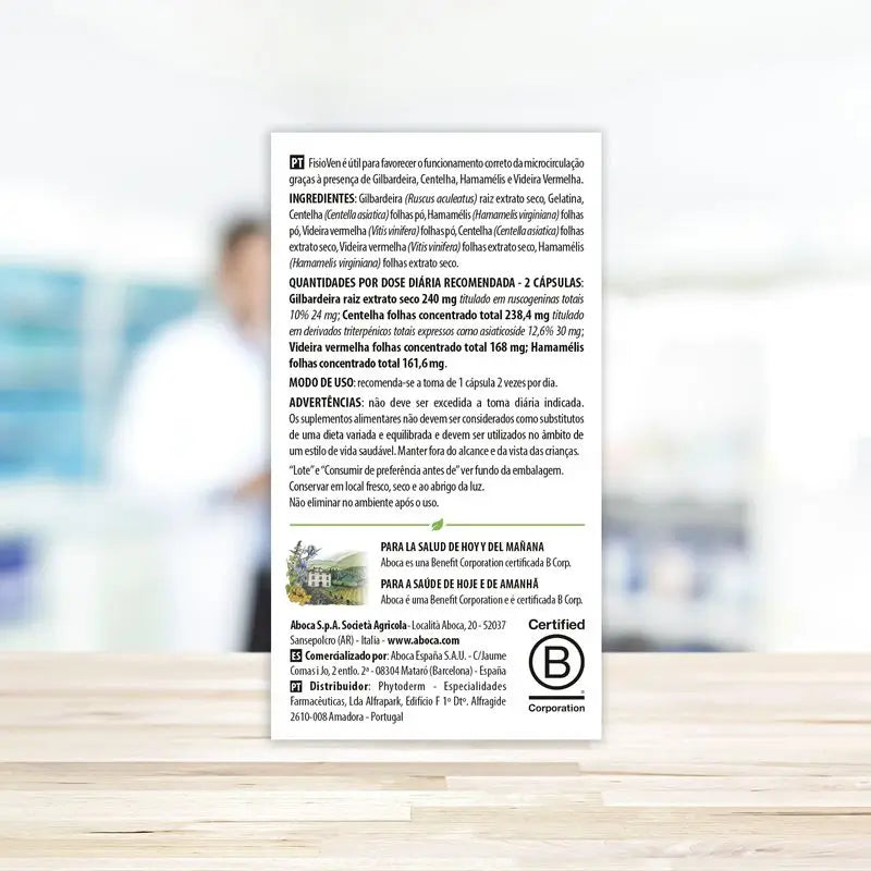 Aboca Fisioven, 50 Capsules