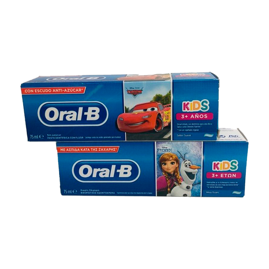 Oral-B Kids Toothpaste FROZEN/CARS 75 ml, +3 Years old