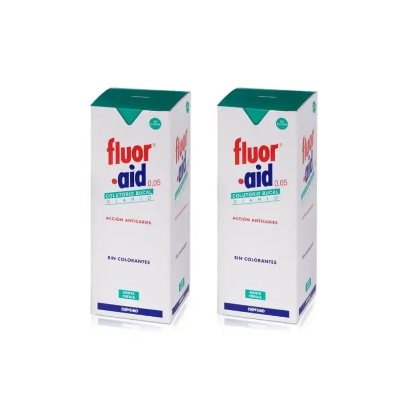 Fluor Aid Fluor Aid Daily Oral Mouthwash 0'05, 2X500 Ml