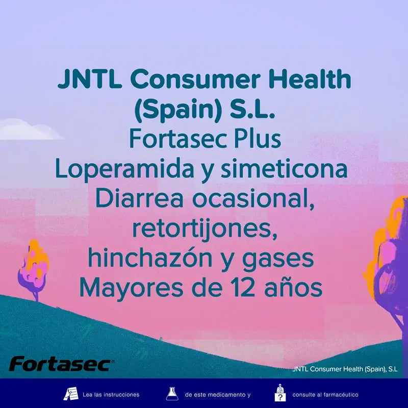 Fortasec Plus 2/125 mg 12 tablets