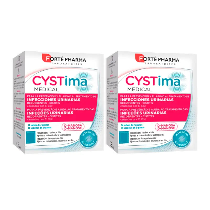 Forté Pharma Cystima Medical Duplo, 2 x 14 Sachets