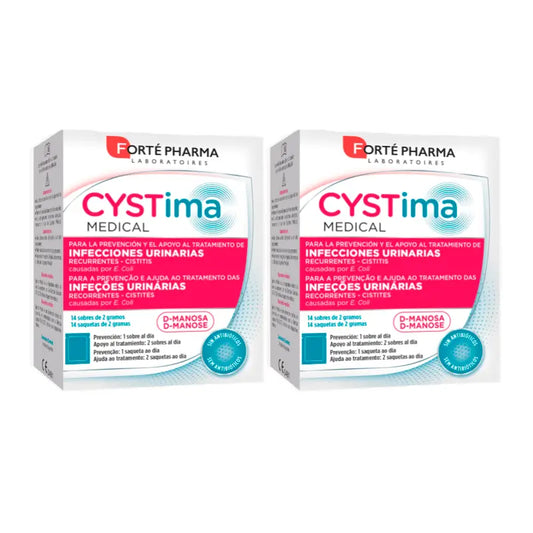 Forté Pharma Cystima Medical Duplo, 2 x 14 Sachets