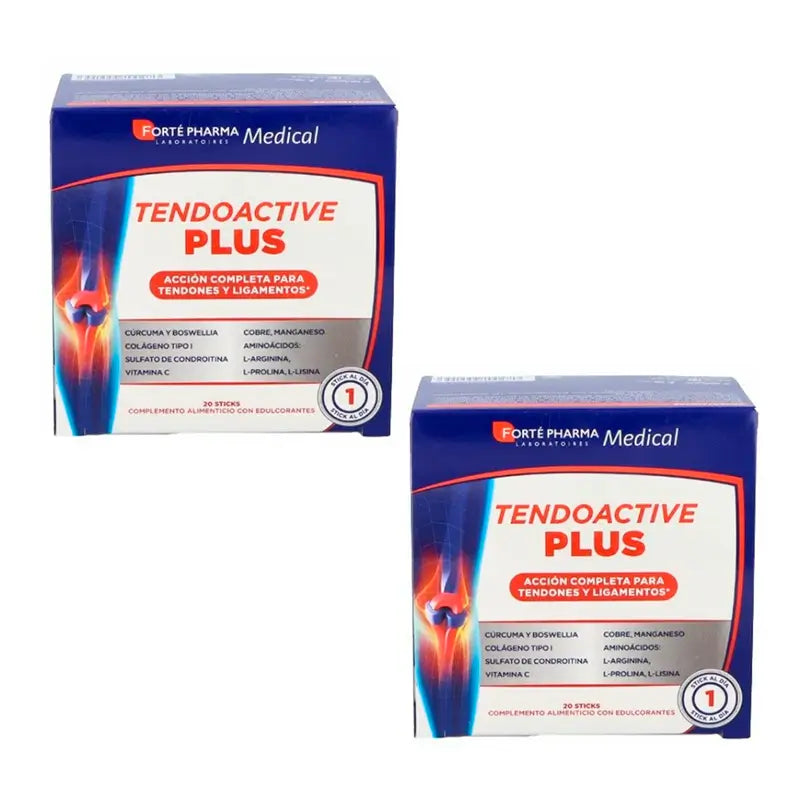 Forté Pharma Duplo Tendoactive Plus 2x 20 Sticks