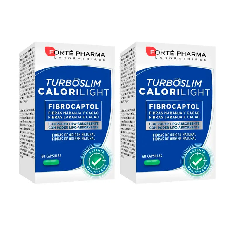 Forté Pharma Duplo Turboslim Calorilight, 2 x 60 capsules