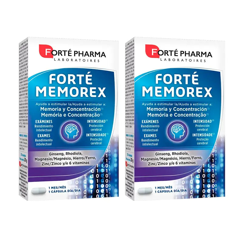 Forté Pharma Duplo Turboslim Energy Memorex 2 x 30 tablets