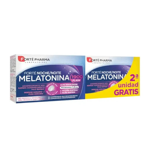 Forté Pharma Melatonin Flash Pack, 2 x 30 tablets