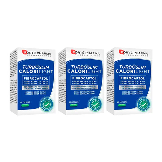 Forté Pharma Triplo Turboslim Calorilight, 3 x 60 capsules