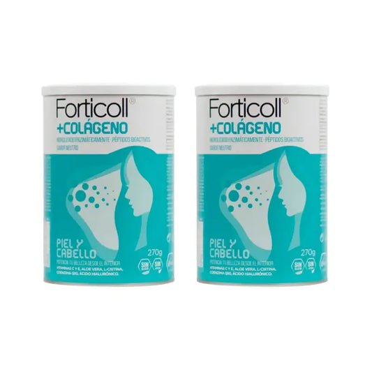 Forticoll Almond Bioactive Collagen Skin & Hair, 2X270 Gr