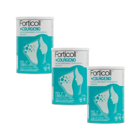Forticoll Almond Bioactive Collagen Skin & Hair, 3X270 Gr