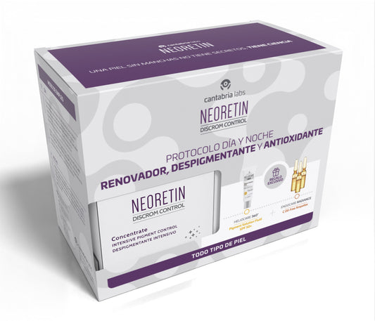 Neoretin Pack Discrom Concentred + Heliocare 360º Endocare Radiance Samples