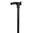 Garcia 1880 Black Extendable Crutch Black Anatomic Right Hand Grip