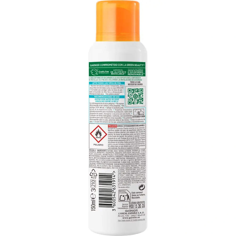 Garnier Delial Invisible Mist SPf30, 150 ml