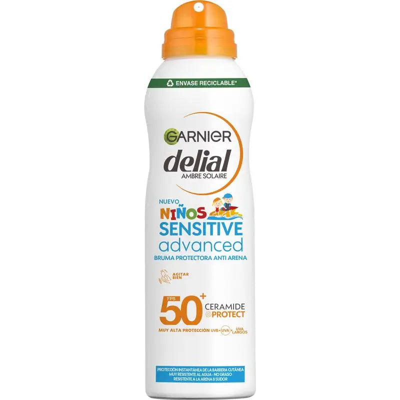Garnier Delial Sensitive Advanced Anti-sand Mist Spf 50+, 150ml