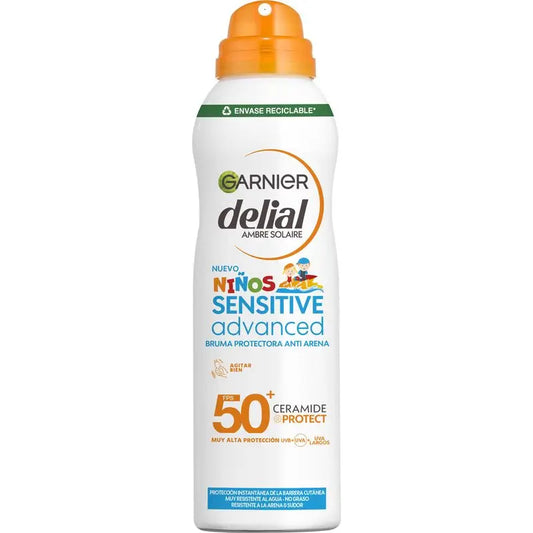 Garnier Delial Sensitive Advanced Anti-sand Mist Spf 50+, 150ml