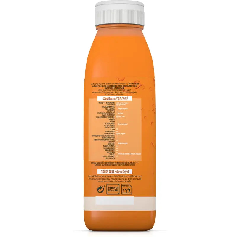 GarnierFructis Hair Food Papaya Shampoo 350 Ml For Damaged Hair