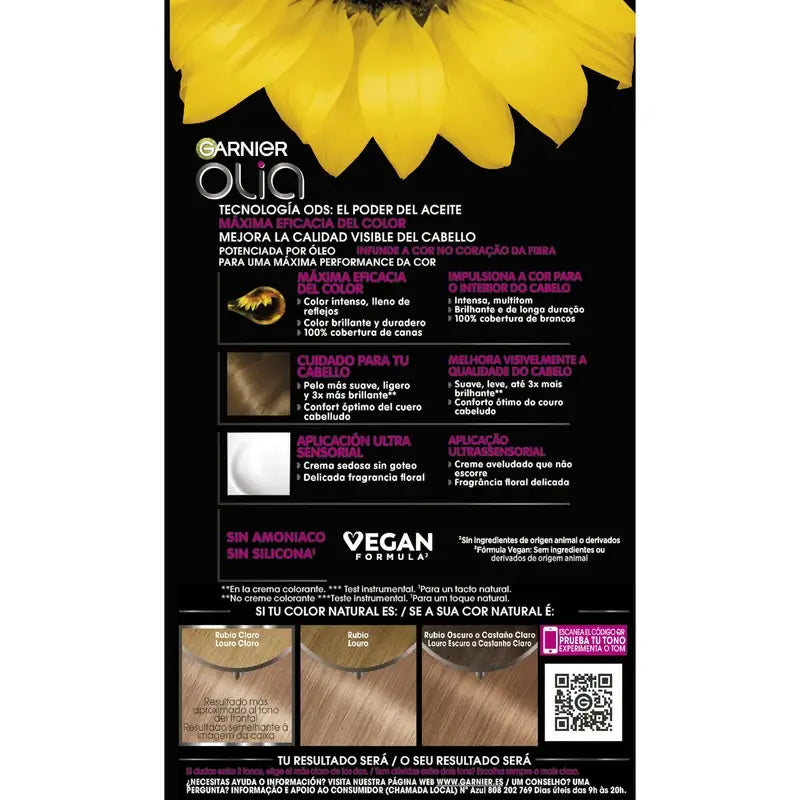 Garnier Olia 8.12 Iridescent Blonde