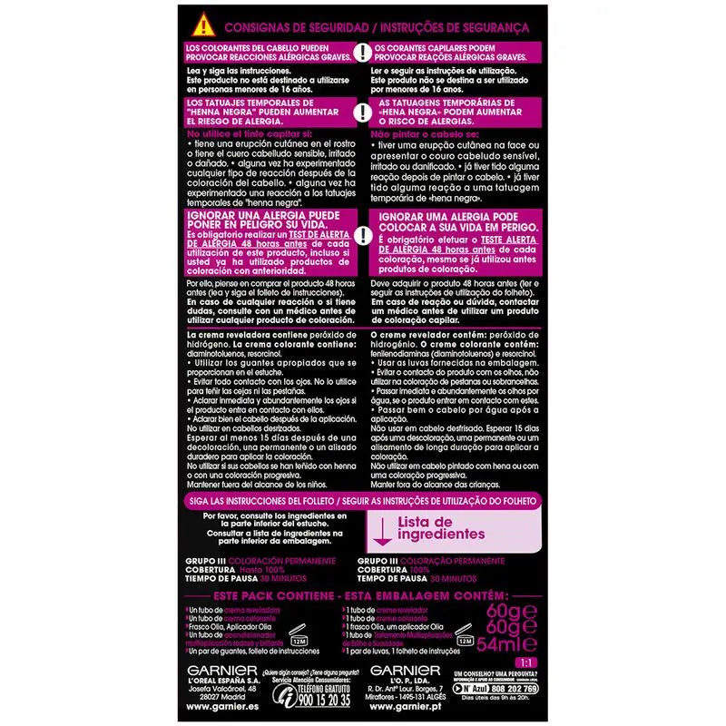 Garnier Olia Permanent Colouring Ammonia Free, Pleasant Smelling With Floral Oils Natural Origin - Very Light Golden Blonde 9.3