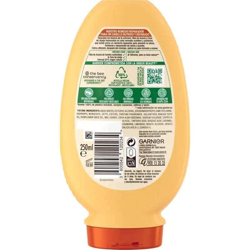 Garnier Original Remedies Honey Treasures Repairing Conditioner, 250 Ml