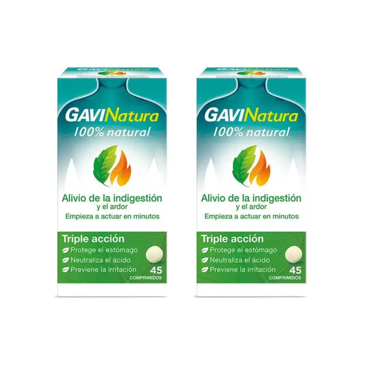 Gavinatura Indigestion & Heartburn Relief, 2X45 Tablets