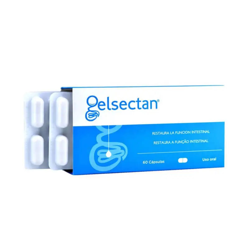 Gelsectan Intestinal Function 60 Capsules