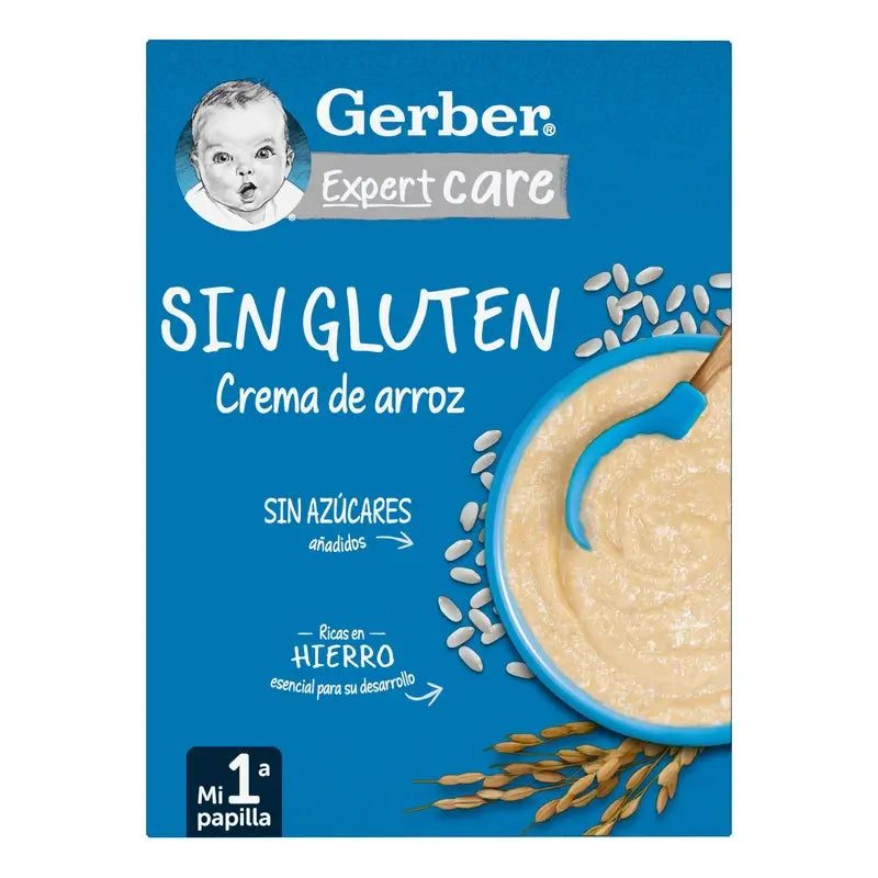 GERBER Gluten Free Rice Cereal Cream 250g