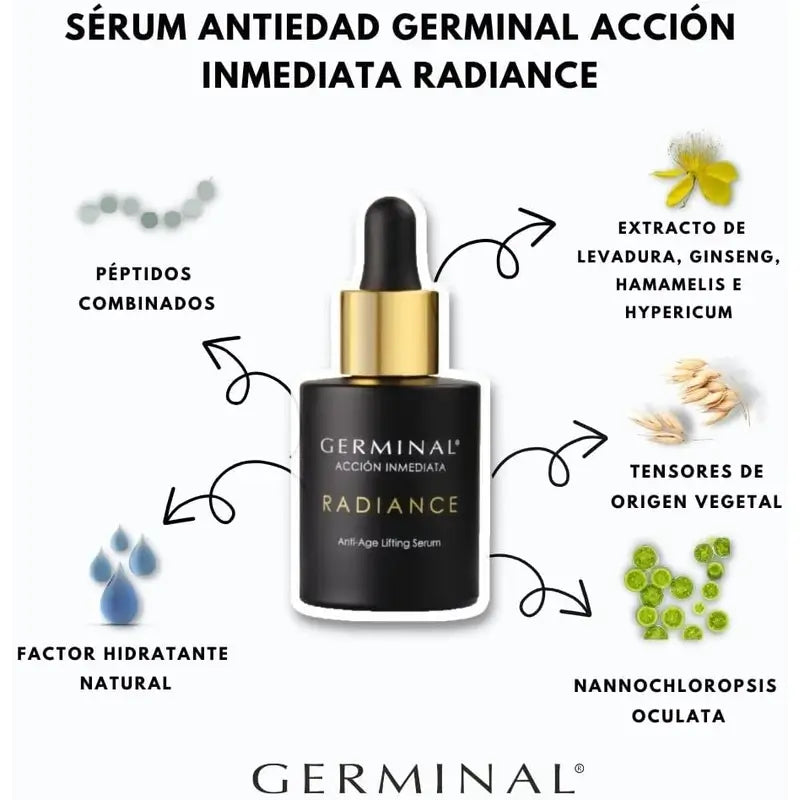 Germinal Immediate Action Radiance Serum, 30 ml