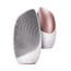 Geske Thermal Sonic Facial Brush - 6 In 1 - White Gold Pink