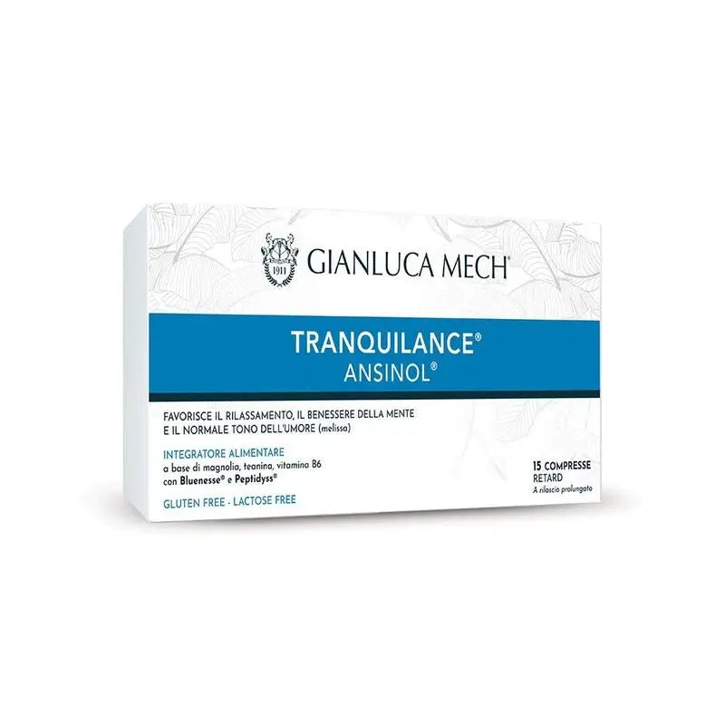 Gianluca Tranquilance Ansinol Absorption Retard , 15 tablets