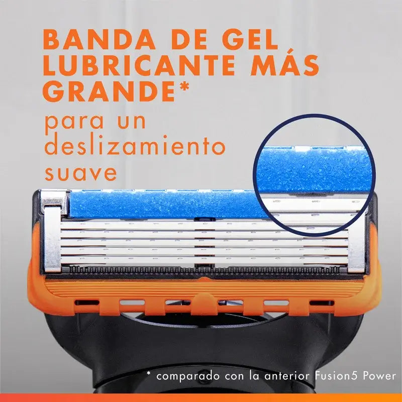 Gillette Fusion5 Power Replacement Blades For Men's Razors , 4 pieces