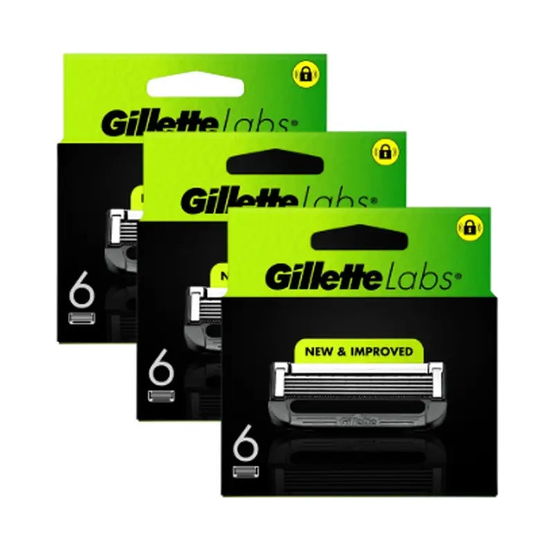 Gillette Labs Refills, 6 x 3 pcs.