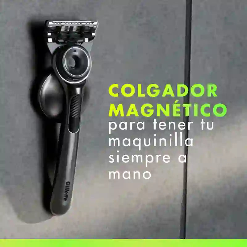 Gillette Exfoliating Bar Machine + 1 Refill + Hanger