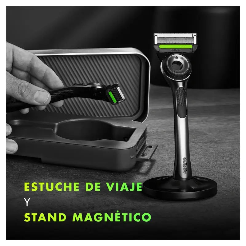 Gillette Labs Razor With Exfoliating Stick + 5 Gillete Refills Pack