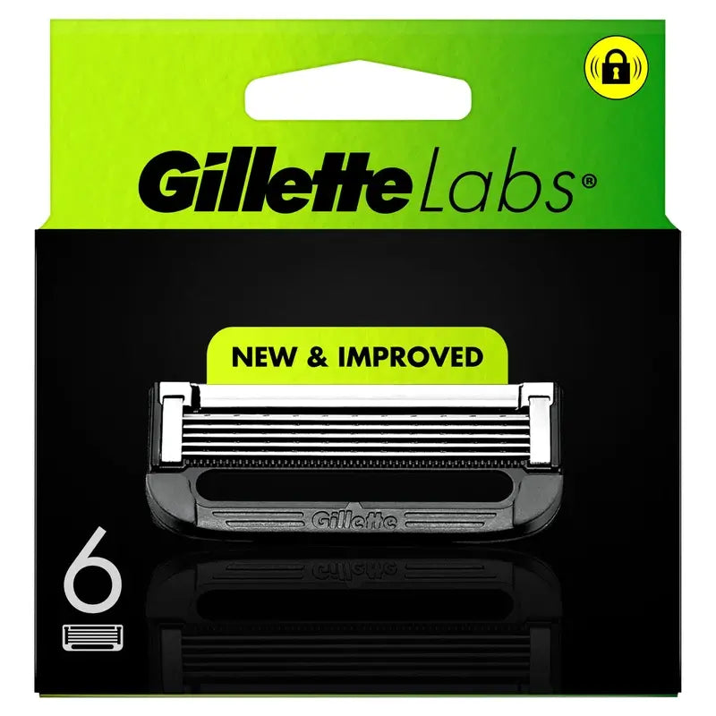 Gillette Labs Refill, 6 Refills, 1 Piece