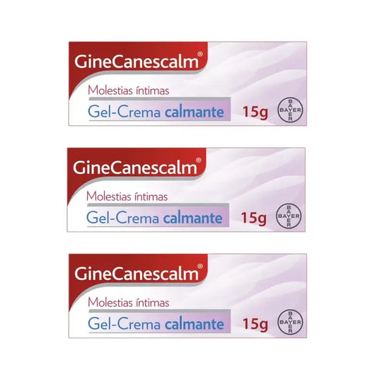 Gine-Canestén Ginecanescalm Soothing Gel-Cream, 3X15 Gr