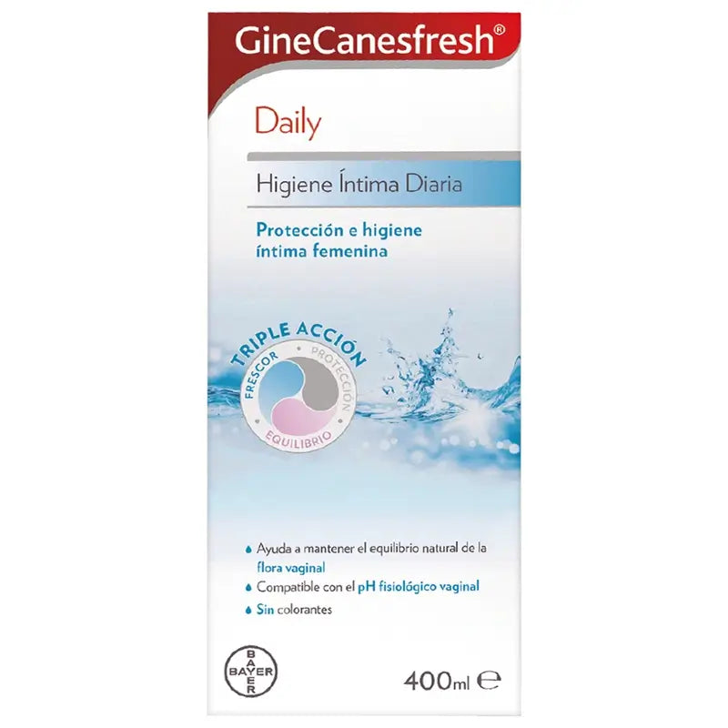 GineCanesfresh Daily Intimate Hygiene Gel, 400 ml