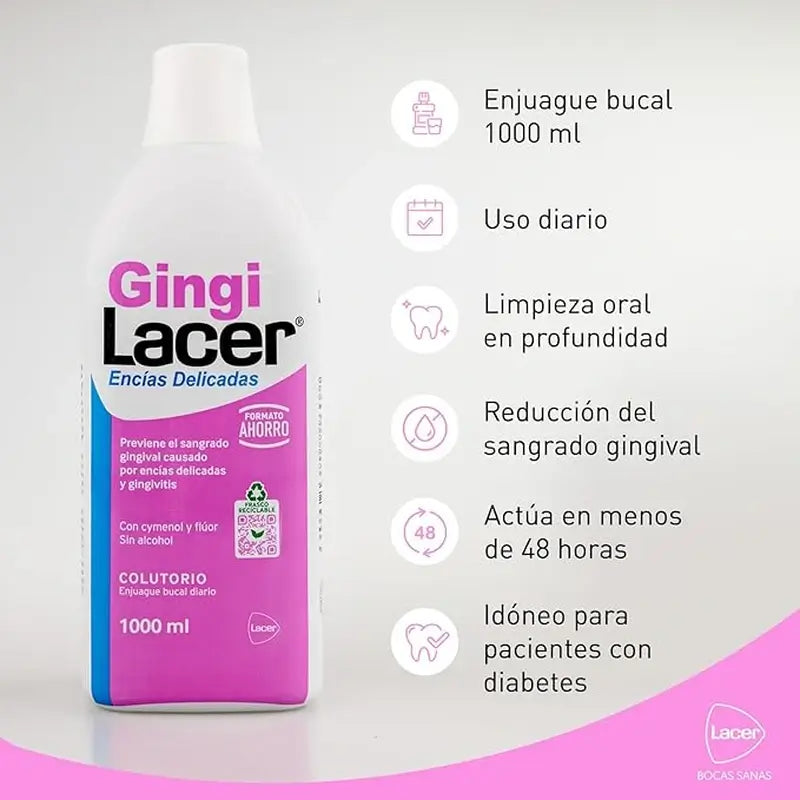 Gingilacer Mouthwash, 1000 ml