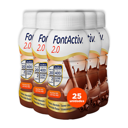 FontActiv 2.0 Chocolate Flavour 200 ml x 24 bottles
