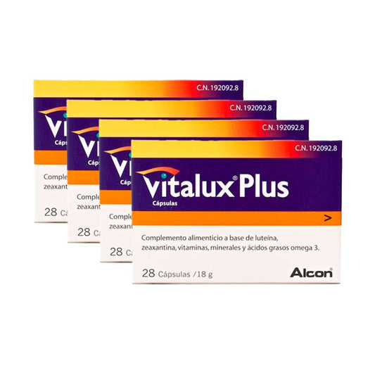 Vitalux Pack 4 units, 84 Capsules