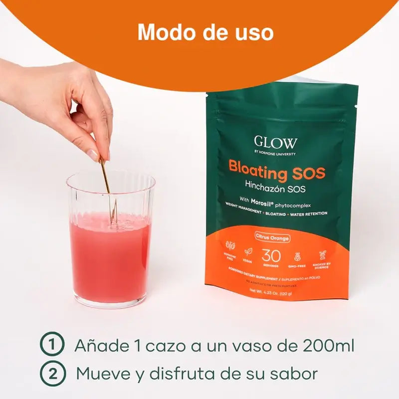 Glow Bloating SOS Abdominal Bloating, 120 gr