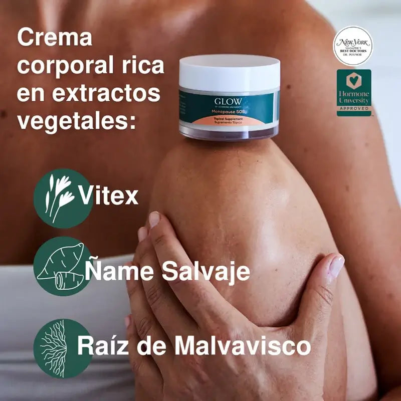 Glow Botanica Menopause Sos Body Cream, 50 ml