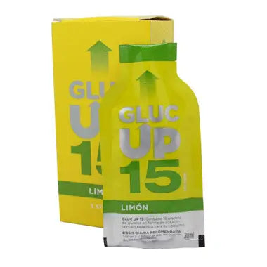 Gluc Up 15 Faes Farma Lemon Flavour 5 Sticks