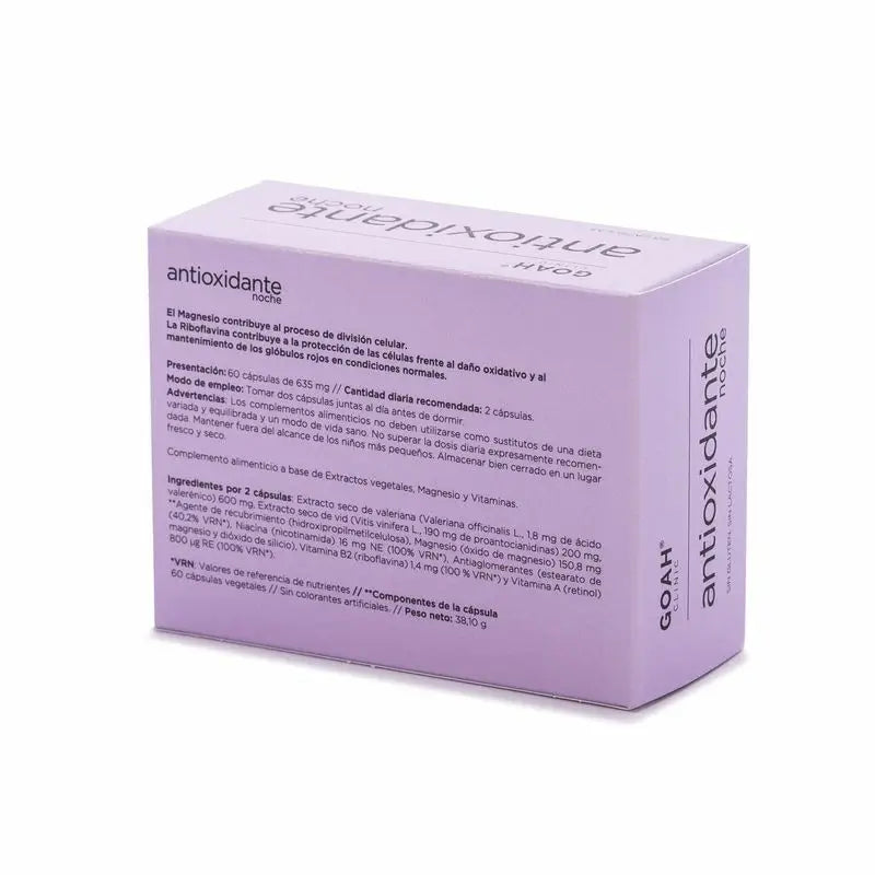 Goah Clinic Antioxidant Night 60 capsules