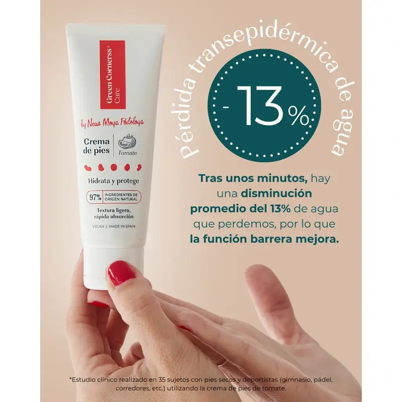 Green Cornerss Tomato Foot Cream, 75 ml