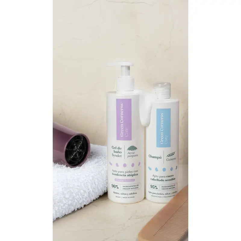 Green Cornerss Purple Rice Bath Gel, 400 ml