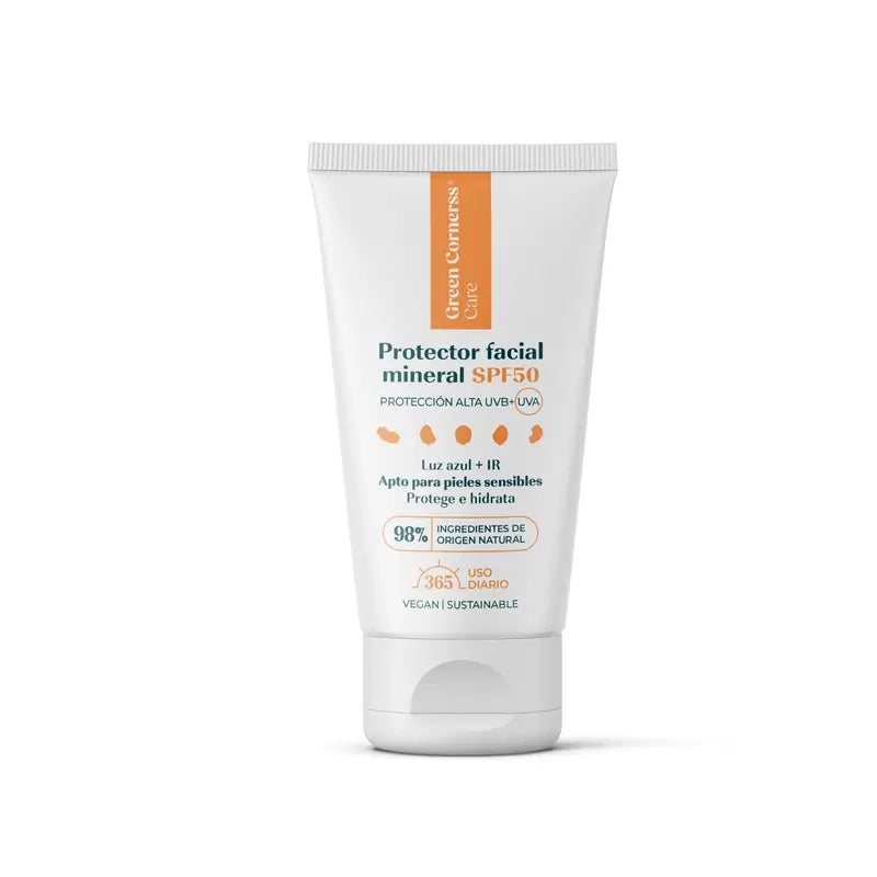 Green Cornerss Mineral Face Shield SPF50, 50 ml