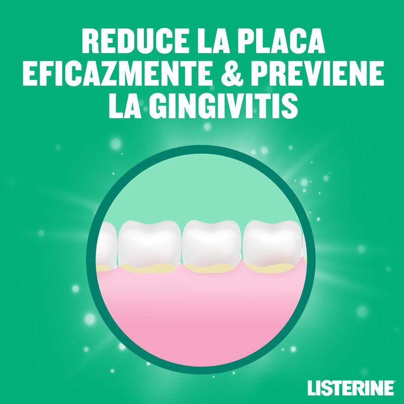 Listerine Mouthwash, Tooth and Gum Protection Fresh Mint Flavour Strengthens Teeth, 2 X 1000ml Pack.
